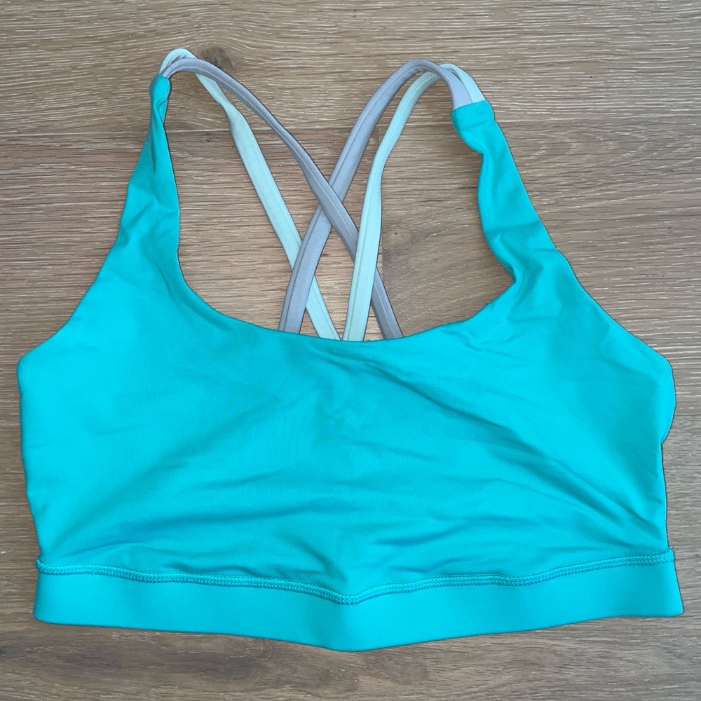 lululemon Energy Bra - Size 8 - Seafoam Green